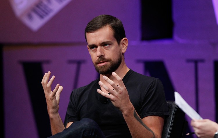 SAN FRANCISCO, CA - OCTOBER 09:  Twitter Co-Founder and Chairman and Square CEO Jack Dorsey speaks onstage during 
