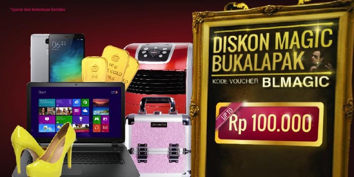 Saatnya Belanja Murah dan dapat Banyak Diskon di Bukalapak!