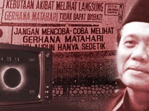 Pemerintah Larang Menonton Gerhana 1983 Karena Bisa Membutakan Mata
