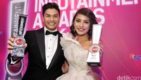 Glenn dan Chelsea saat ditemui di Studio Emtek, Daan Mogot, Jakarta Barat akhir pekan lalu. Pool/Noel/detikFoto.