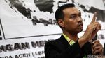 Eks Ketua Umum Gafatar Berikan Keterangan