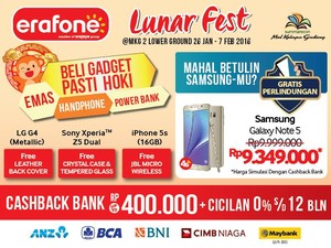 Rebutan Gadget Hoki di Erafone Lunar Fest- MKG 2