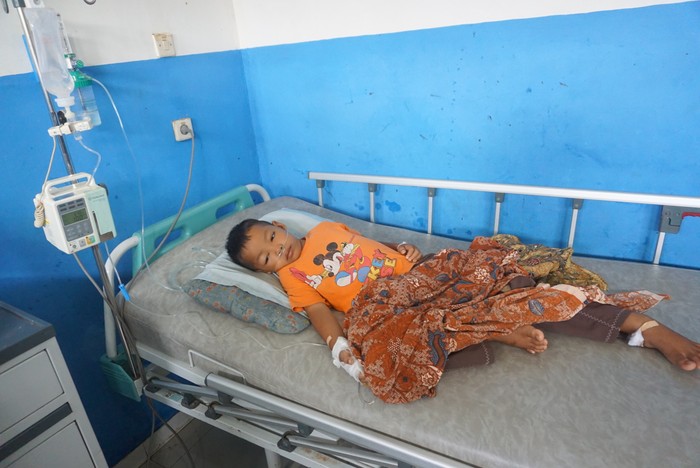 Derita Bocah Anggoro, Ditinggal Ortu sejak Balita dan Bingung Berobat ke RS