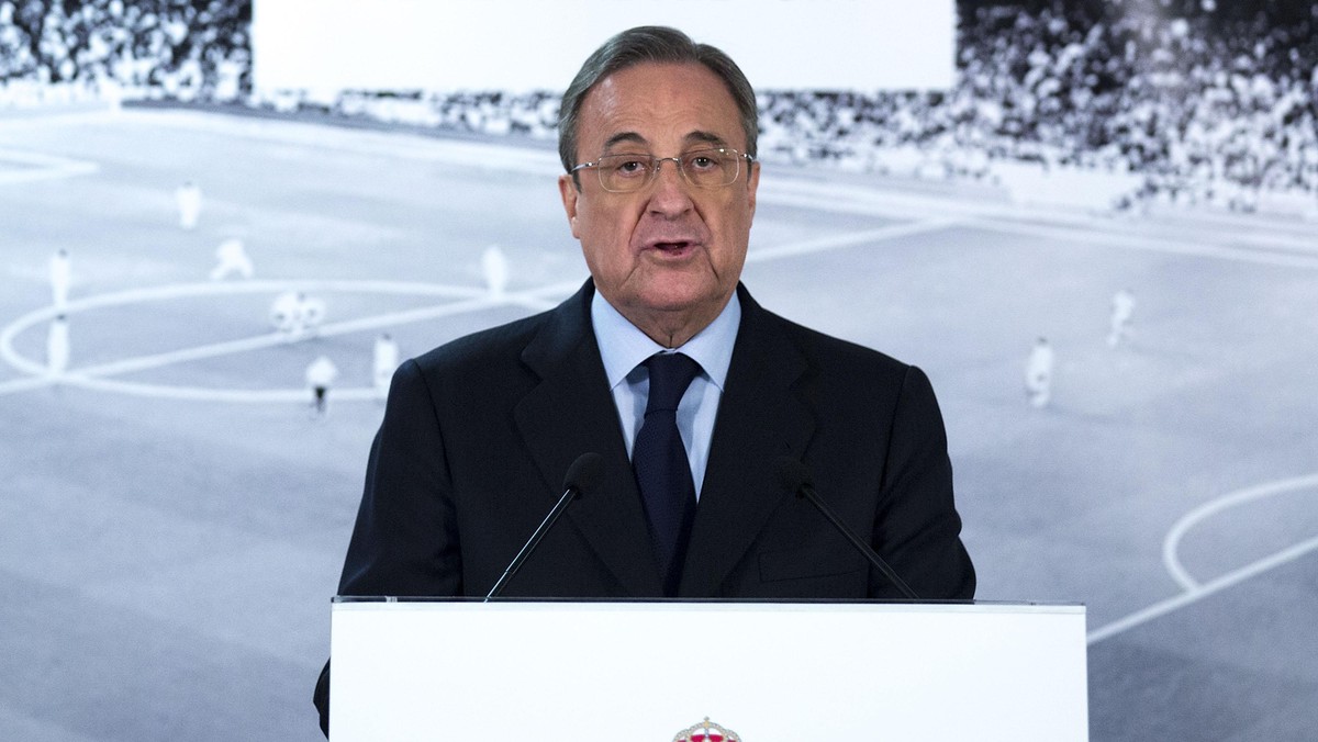 Presiden Real Madrid, Florentino Perez. (Foto: Gonzalo Arroyo Moreno/Getty Images Sport)