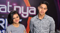 Marsha dan El saat ditemui di Istora, Senayan, Jakarta, Senin (25/1/2016) malam. Pool/Noel/detikFoto.