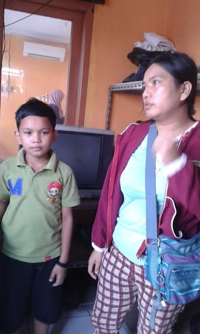 Rido, Bocah yang Menangis Semalaman di Tanah Abang Akhirnya Bertemu Ibunya