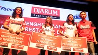 Seremoni pemberian penghargaan rutin itu berlangsung di kawasan Senayan, Jakarta, Rabu (27/1/2016).