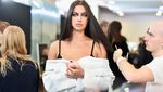 Irina Shayk Pamer Kaki Jenjang di Paris Fashion Week