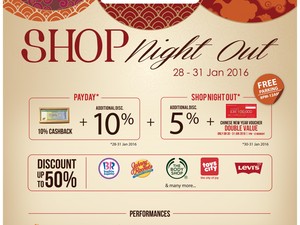 Sambut Tahun Baru Imlek, Lotte Shopping Avenue Gelar  Shop Night Out