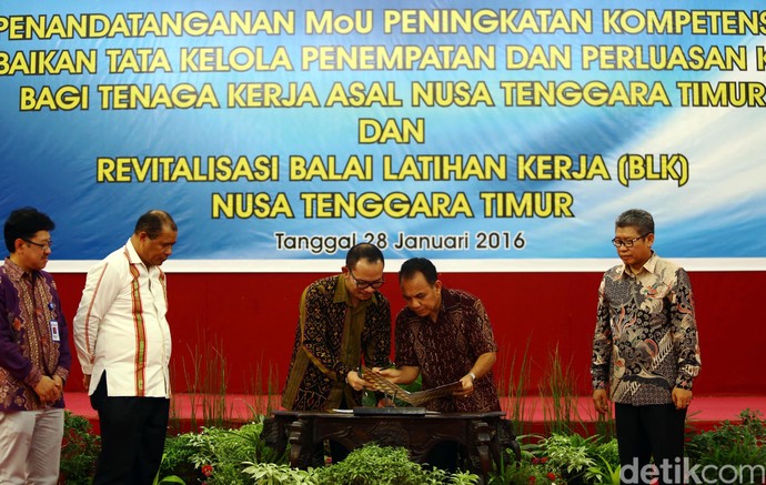 Menaker Komitmen Tingkatkan Kualitas Pekerja NTT