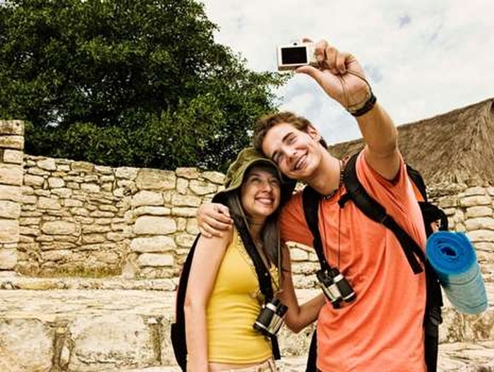 Ilustrasi liburan gadget