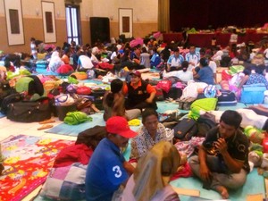 Begini Suasana Penampungan Eks Gafatar di Taman Wiladatika Cibubur