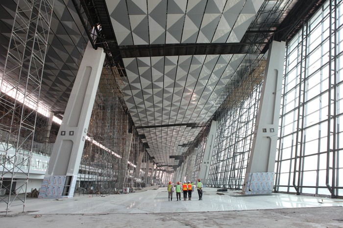 Belum Kelar, Terminal 3 Ultimate Bandara Soekarno-Hatta Ini Sudah Tampak Megah