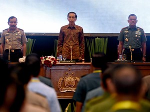 Ini Arahan Lengkap Presiden Jokowi untuk TNI-Polri