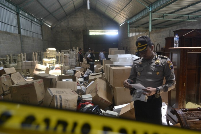 Polisi Masih Jaga Gudang Sabu Ratusan Kilogram di Jepara, Begini Suasananya