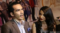 Atalarik dan Tsania saat ditemui di kawasan Senayan, Jakarta, Kamis, (28/1/2016). Pool/Palevi S/detikFoto.