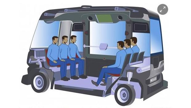 London Uji Coba Angkutan Tanpa Sopir 