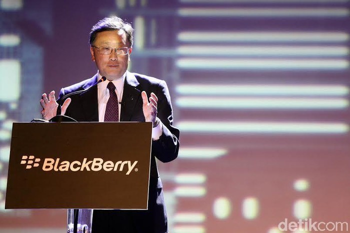 CEO BlackBerry John Chen (Foto: Achmad Rouzni Noor II/detikINET) CEO BlackBerry John Chen (Foto: Achmad Rouzni Noor II/detikINET)