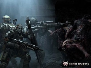 Hounds: Bumi Krisis, Manusia Perangi Alien Bengis