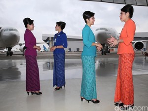 Ini Cerita di Balik Seragam Baru Pramugari Garuda Indonesia