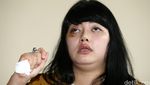 Dita Beri Keterangan Pers di LBH Apik