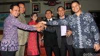 Pelantikan Meutya Hafid sebagai Wakil Ketua Komisi I dipimpin oleh Wakil Ketua DPR Fadli Zon.