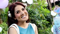 Nindy Ayunda selalu terlihat bahagia dan mesra bersama sang suami, Askara Parasady Harsono. Pool/Palevi S/detikFoto.