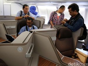 Garuda Batasi Kapasitas Penumpang Hanya 63%