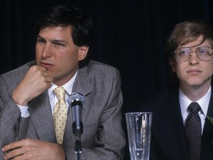Kisah Unik Perseteruan Bill Gates dan Steve Jobs