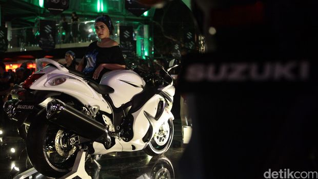 Suzuki saat meluncurkan pertama kali Hayabusa sekitar 3-4 tahun lalu