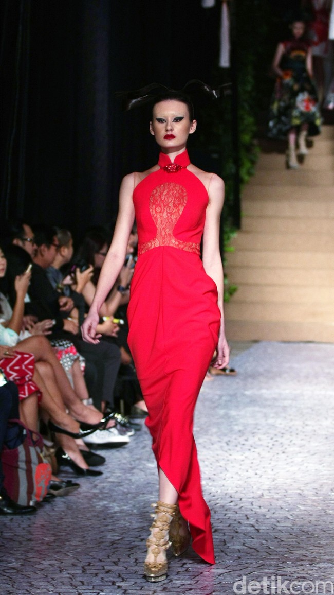 Sebastian Gunawan  Treasure from The East at Thamrin Nine Ballroom. Jakarta. [Foto: Mohammad Abduh/Wolipop]