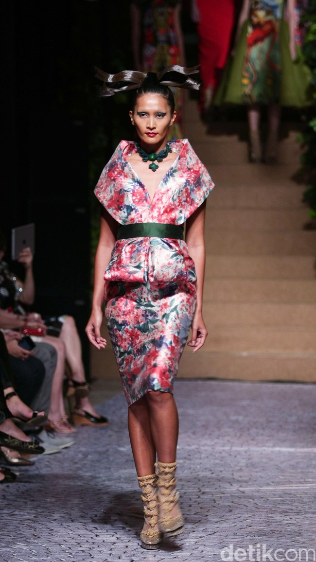 Sebastian Gunawan  Treasure from The East at Thamrin Nine Ballroom. Jakarta. [Foto: Mohammad Abduh/Wolipop]