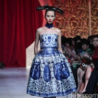 Sebastian Gunawan  Treasure from The East at Thamrin Nine Ballroom. Jakarta. [Foto: Mohammad Abduh/Wolipop]