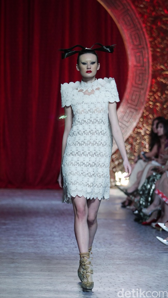 Sebastian Gunawan  Treasure from The East at Thamrin Nine Ballroom. Jakarta. [Foto: Mohammad Abduh/Wolipop]