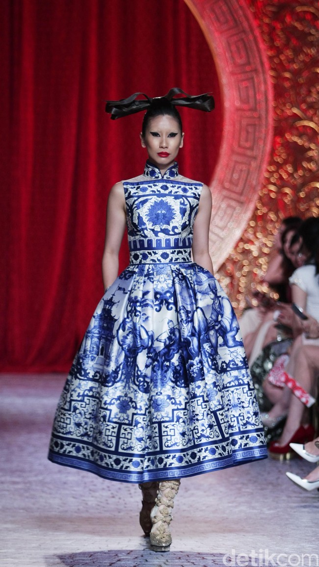 Sebastian Gunawan  Treasure from The East at Thamrin Nine Ballroom. Jakarta. [Foto: Mohammad Abduh/Wolipop]