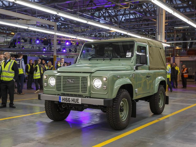 Land Rover Defender Terakhir