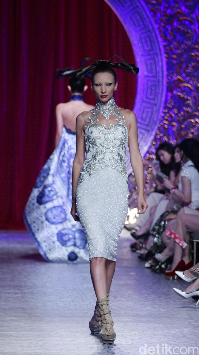 Sebastian Gunawan  Treasure from The East at Thamrin Nine Ballroom. Jakarta. [Foto: Mohammad Abduh/Wolipop]