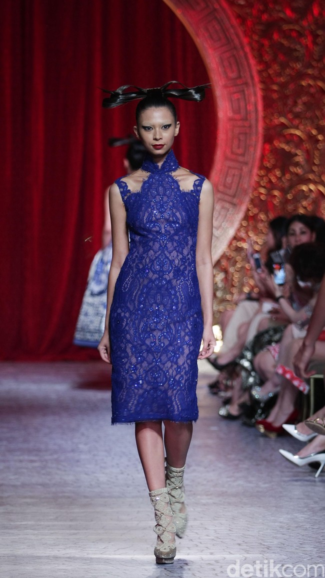 Sebastian Gunawan  Treasure from The East at Thamrin Nine Ballroom. Jakarta. [Foto: Mohammad Abduh/Wolipop]