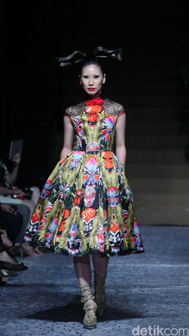 Sebastian Gunawan  Treasure from The East at Thamrin Nine Ballroom. Jakarta. [Foto: Mohammad Abduh/Wolipop]