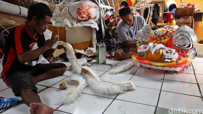Cara Menggambar Barongsai Imlek - GambarYuk