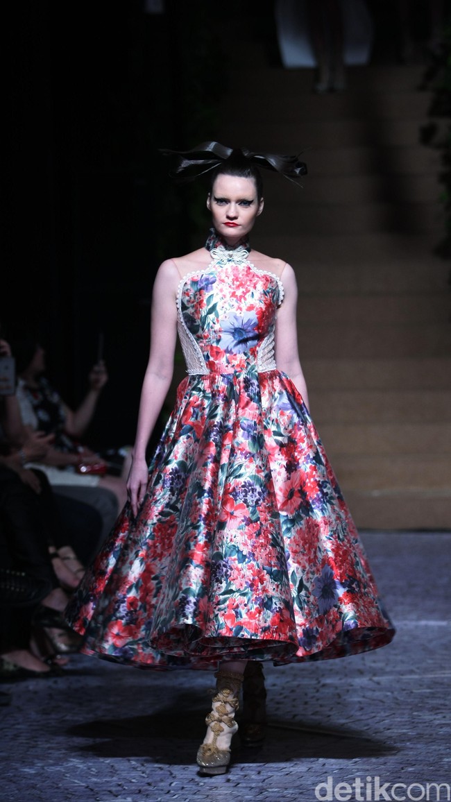 Sebastian Gunawan  Treasure from The East at Thamrin Nine Ballroom. Jakarta. [Foto: Mohammad Abduh/Wolipop]