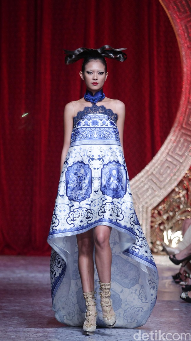 Sebastian Gunawan  Treasure from The East at Thamrin Nine Ballroom. Jakarta. [Foto: Mohammad Abduh/Wolipop]