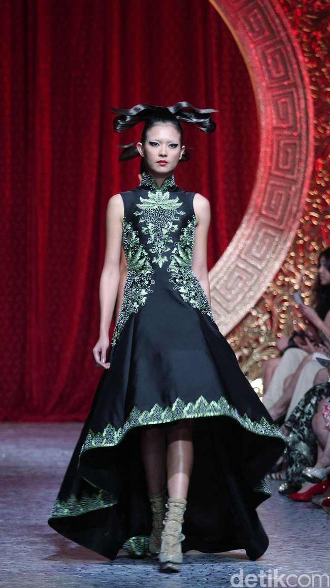 Sebastian Gunawan  Treasure from The East at Thamrin Nine Ballroom. Jakarta. [Foto: Mohammad Abduh/Wolipop]