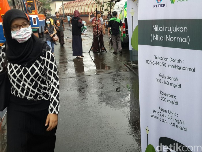 Cek Kesehatan Gratis untuk Para Sopir Angkutan Umum di Jakarta