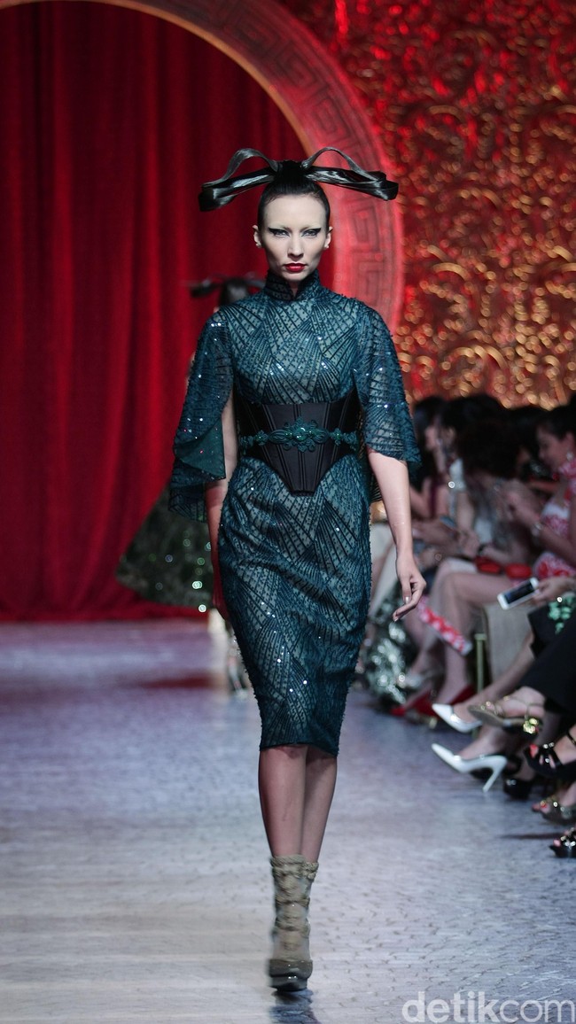 Sebastian Gunawan  Treasure from The East at Thamrin Nine Ballroom. Jakarta. [Foto: Mohammad Abduh/Wolipop]