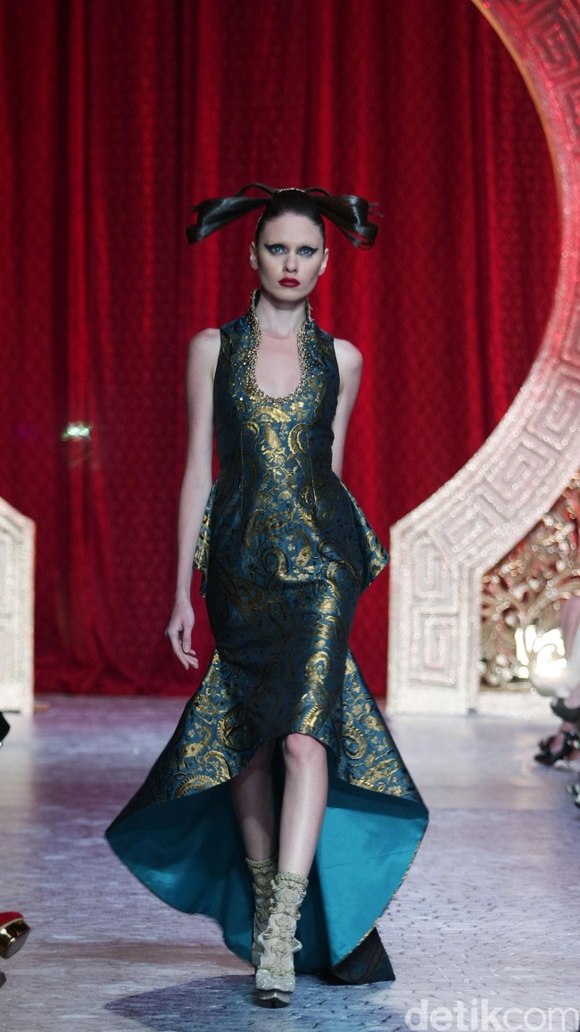 Sebastian Gunawan  Treasure from The East at Thamrin Nine Ballroom. Jakarta. [Foto: Mohammad Abduh/Wolipop]