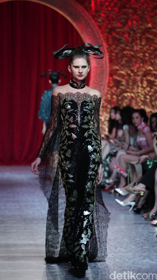 Sebastian Gunawan  Treasure from The East at Thamrin Nine Ballroom. Jakarta. [Foto: Mohammad Abduh/Wolipop]