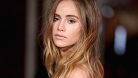 Wajahnya tidak dipoles dengan make-up yang menonjol. Chris Jackson/Getty Images/detikFoto.