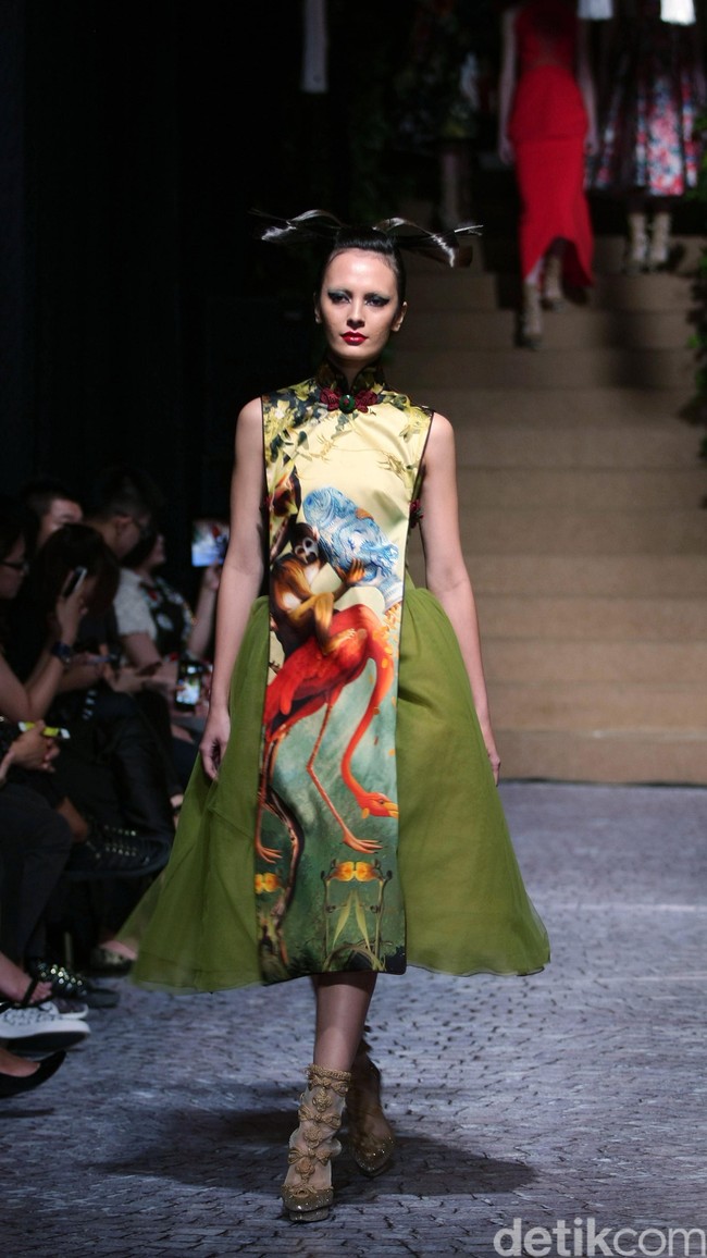 Sebastian Gunawan  Treasure from The East at Thamrin Nine Ballroom. Jakarta. [Foto: Mohammad Abduh/Wolipop]