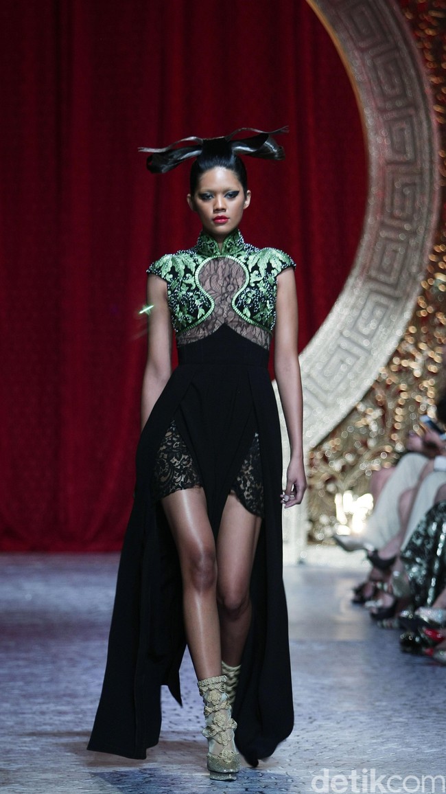 Sebastian Gunawan  Treasure from The East at Thamrin Nine Ballroom. Jakarta. [Foto: Mohammad Abduh/Wolipop]